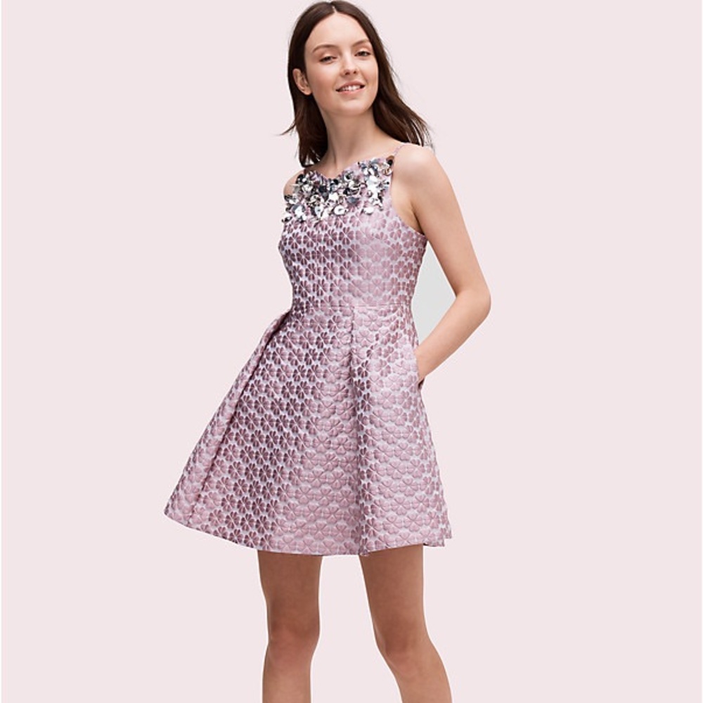 NWOT Kate Spade flora embellished dress